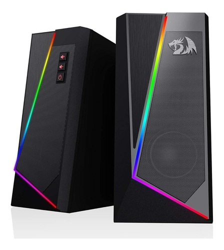 Parlante Rgb Redragon Gs520 Anvil Black 