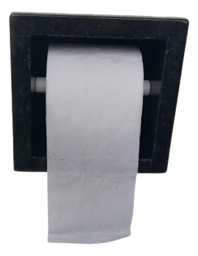 comprar Nicho Suporte Papel Higiênico Granito Preto São Gabriel