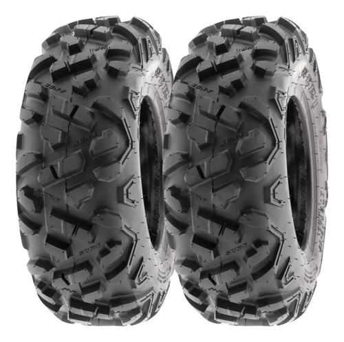 Kit 2x Pneu Sunf Aro 10 22x10-10 6 Lonas Nhs A051