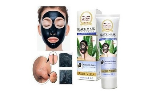 Mascarilla Facial Hidroplástica Natural Products Black Mask