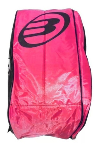 Bolso Padel Bullpadel Funline Paletero Mochila Paddle Color Negro/rosa