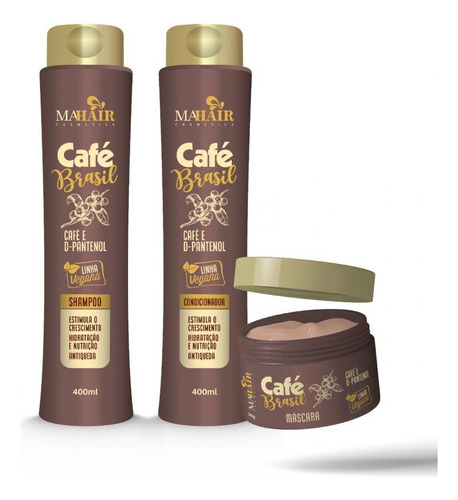 10 Kit Capilar Mahair Com Shampoo + Condicionador + Máscara