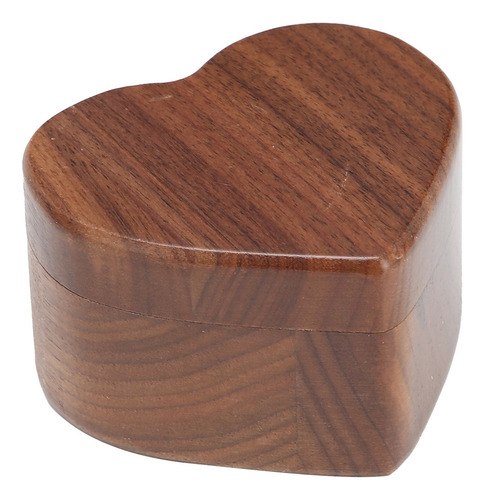 Organizador De Joyas De Madera En Forma De Corazón