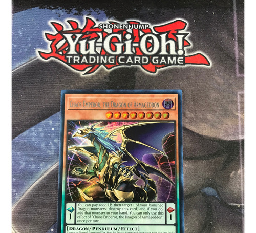 Chaos Emperor Dragon Armageddon 1 Yu-gi-oh! Original Konami