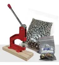 Comprar Maquina Para Colocar Ojales + 1000 Ojales + Matriz 10mm N°24