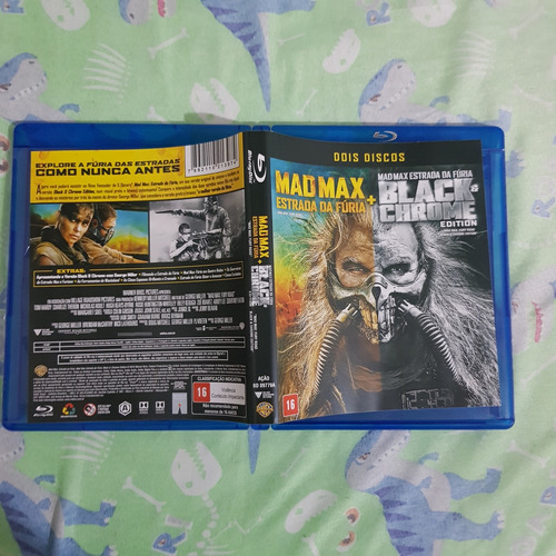 Blu Ray Mad Max Estrada Da Furia Chrome Edition (Usado)