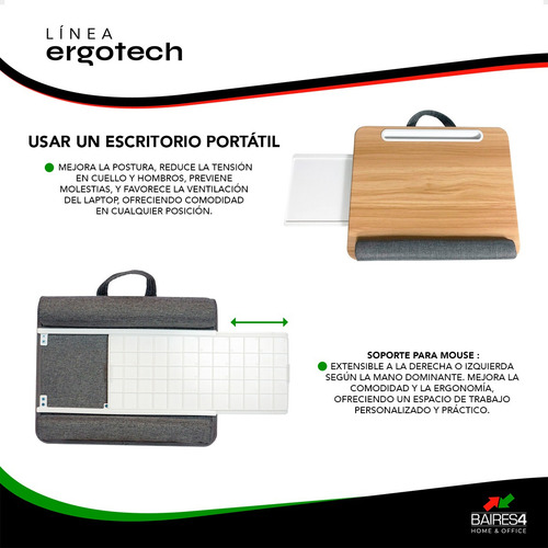 Soporte Mesa Apoya Notebook Laptop Tablet Premium Cama