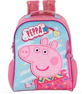 Kit Mochila Costas M Lanch Estojo Peppa Pig Fantastic Xeryus