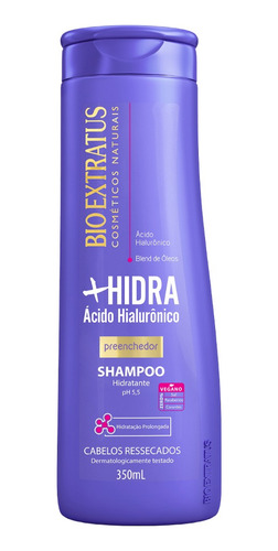 +hidra Bio Extratus Preenchedor Shampoo Condic E Másc 500g