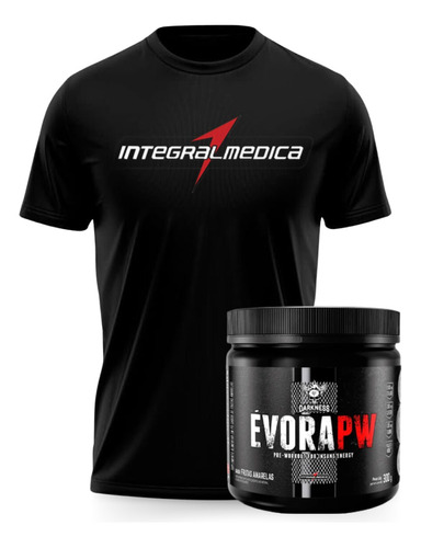 Combo Pré Treino Evora Pw 300g + Camisa