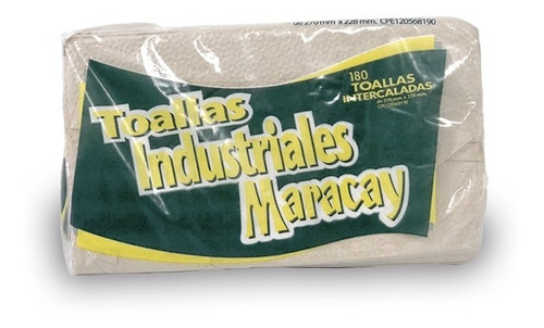 Toallines Industriales Maracay 180 Hojas - 12 Unidades