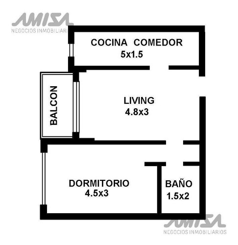Imagen 3 de 9 de Departamento - Centro