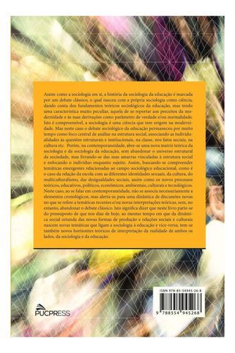 Sociologia Da Educação No Brasil, De Boneti, Lindomar Wessler., Vol. Único. Editora Pucpress - Editora Universitária Champagnat, Capa Mole, Edição 1ª Edicao Em Português