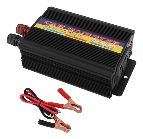 Inversor De Coche De 500 W, 12 V Dc A 110 V, 220 V Ac