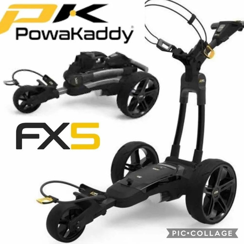 Kaddygolf Carro Eléctrico Golf Powakaddy Uk Fx5 Full