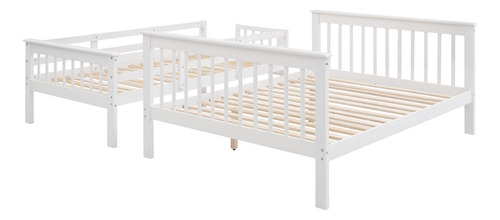Litera Apilable Individual Sobre Matrimonial Con Escalera