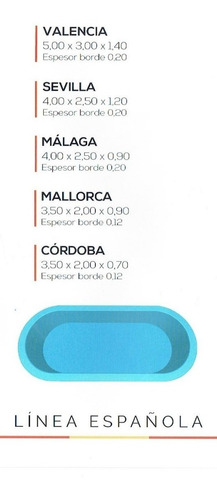 Piscina 3.50 X 2 X 0.90 Venta De Piscinas Desde Fabrica