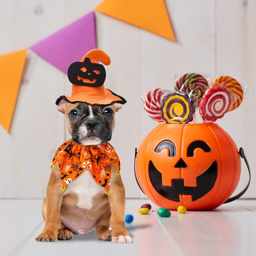 Disfraz De Halloween Para Perro, Collar De Perro Estilo Hall