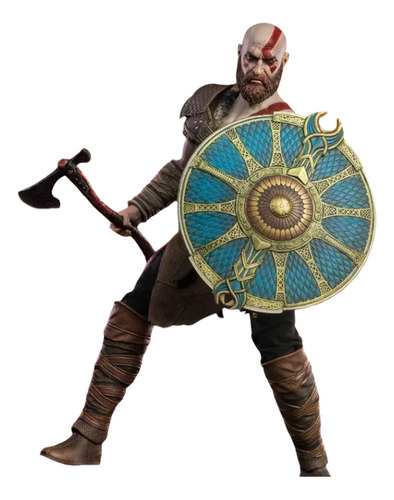 1/6 God Of War Kratos 12  Male Action Figure 
