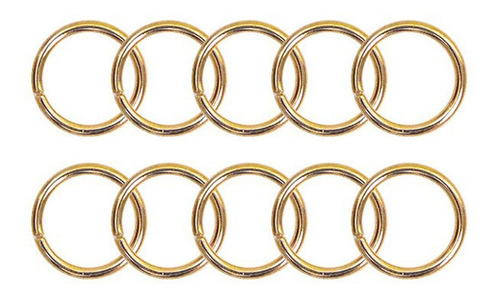 80 Unidades/set Readlocks Cuentas Metal Puños Trenza Anillo
