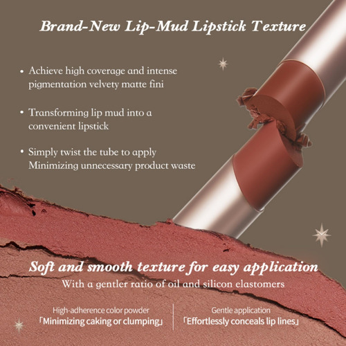 Batom Flower Knows Little Angel Lip Mud Matte 3,5 Ml C04
