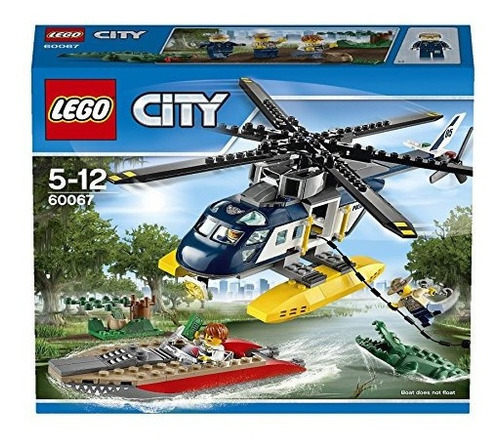 Lego 60067 Ciudad Policía Helicóptero Persecución