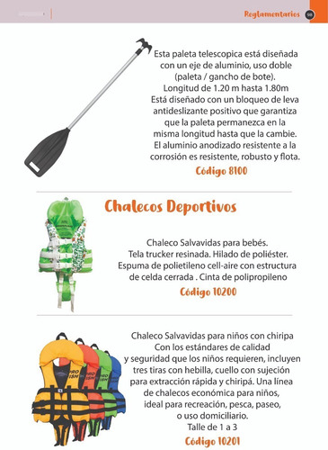 Imagen 9 de 9 de Pala Bichero 1.20m Fija Náutica Pna Lancha Kayak De Aluminio