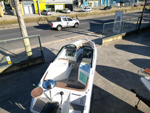 Lancha 19 Pés Rs 190 Com Motor Mercury 100 Hp 4 Tempos 0km