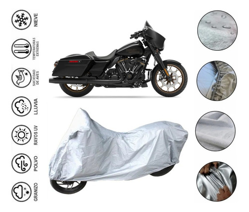 Cover Cubierta Moto Para Harley Davidson Street Glide St