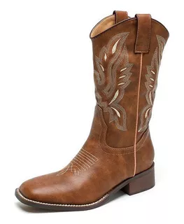 Botas Altas De Jinete Para Mulher Botas Vaqueras Oeste [u]