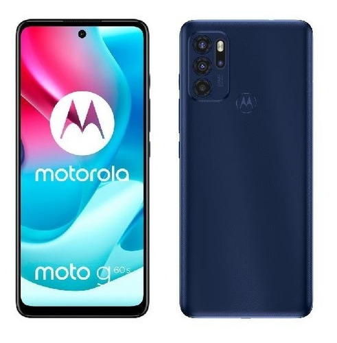 Imagen 1 de 8 de Celular Motorola Moto G60s 128 Gb Azul 6 Gb Ram Liberado Ref