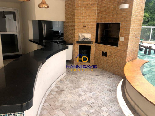 Condomínio De Alto Padrão, Apartamento No Contra Piso, Varanda Gourmet - Chácara Klabin. - Ap3624