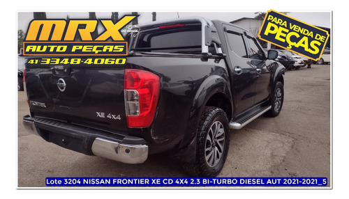 Sucata Nissan Frontier Xe Cd 4x4 2.3 Bi-turbo Aut 2021 Pecas