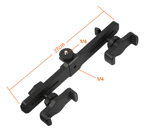 Suporte De Suporte Duplo Para Celular De 1 Unidade