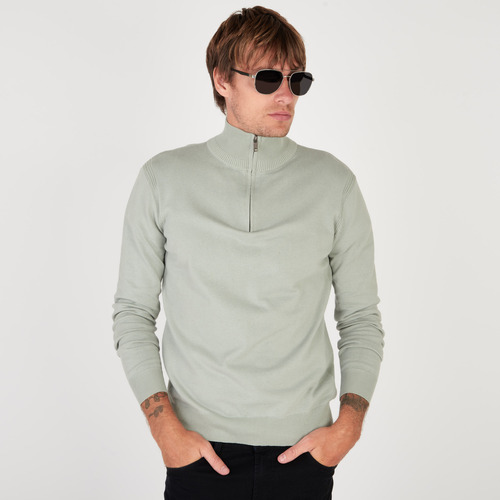 Sweater Hombre Kevingston New Donovan Gris Cemento