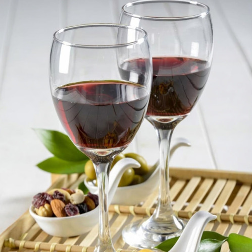 Display 6 Copas Vino Tinto 300 Ml Lisboa
