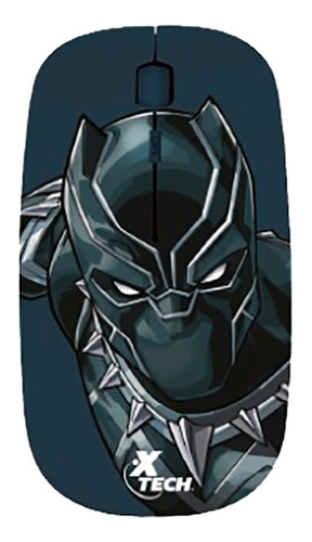 Mouse Inalambrico Marvel Black Panther Xtech Xtm-m340bp