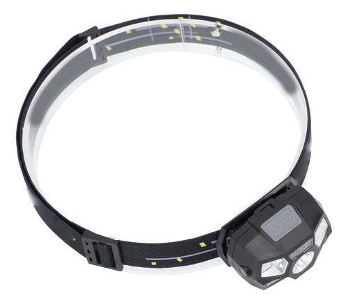 Linterna Frontal Led Con Carga Usb, Fuerte Movimiento Imperm