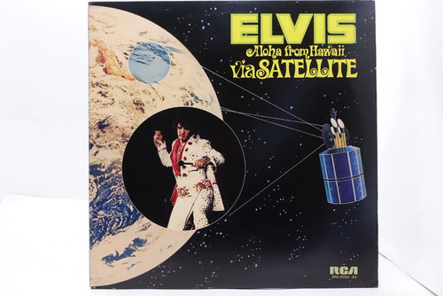 Vinilo Elvis Aloha From Hawaii Via Satellite 1973 2xlp Jap.