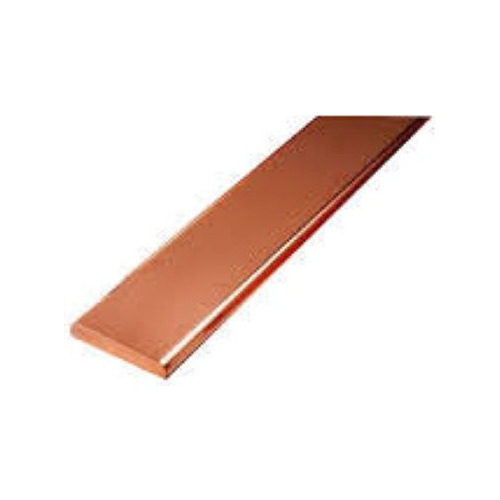 Barra Solera De Cobre Tierras Fisicas 1/4 X 3pulgadas X 30cm