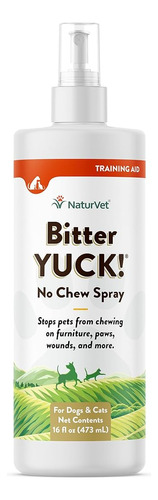 ~? Naturvet Bitter Yuck! No Masticar Spray Para Perros, Gato