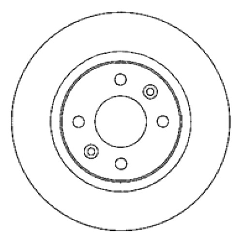 Disco Freno Delantero 08 (259mm) Renault Logan 07-09