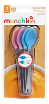Comprar Munchkin Cucharas De Seguridad Temperatura Metal Para Bebes