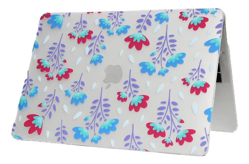 Case Macbook Air 2020 13 A2337/a2179 Chip M1 Diseño Floral