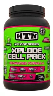 Xplode Cell Pack Htn 1440 Gr Creatina Bcaa Glutamina Vitamin