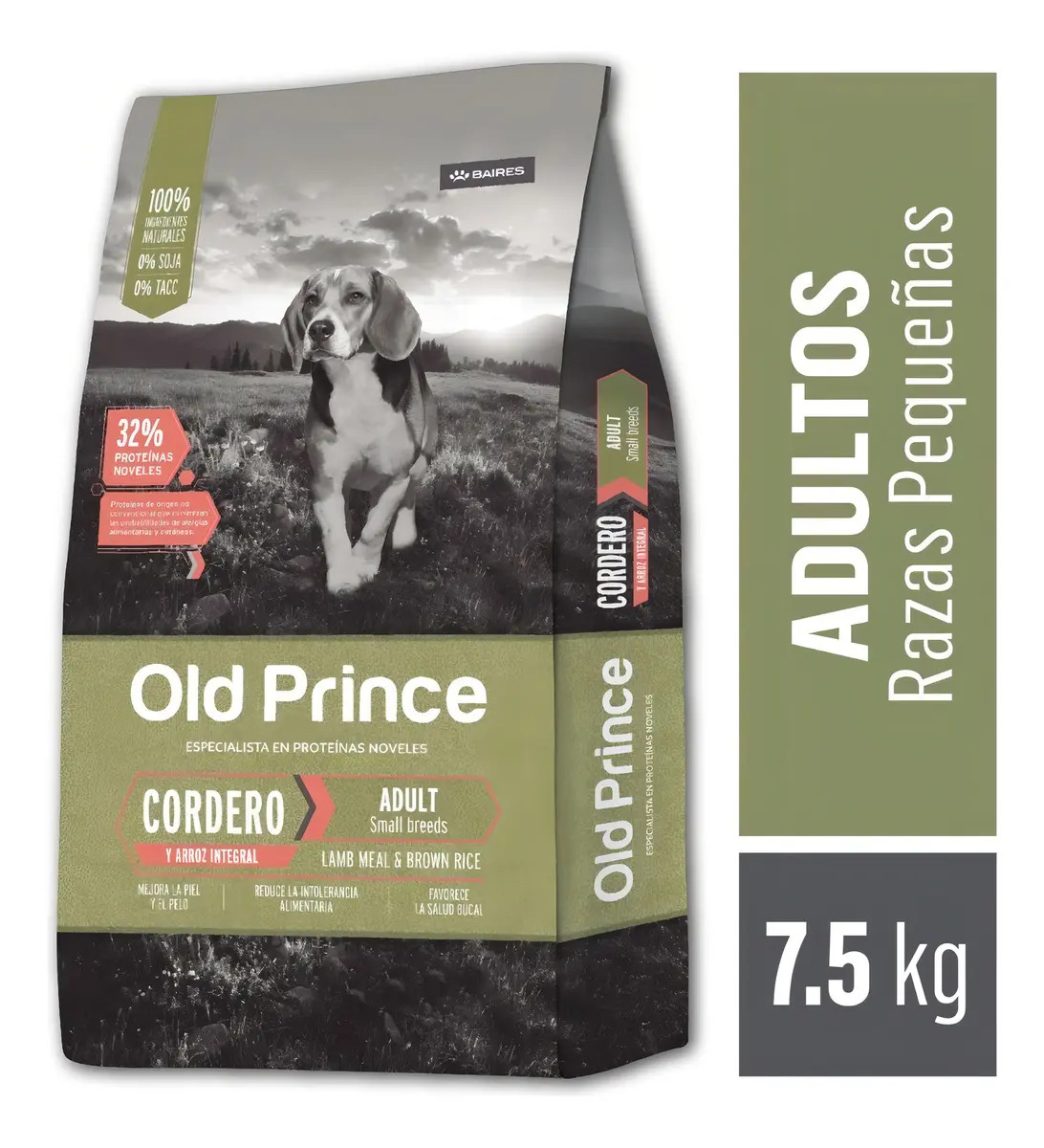 Old Prince Perro Raza Pequeña Cordero 7.5 Kg S