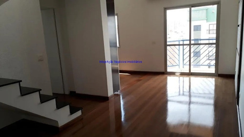 Imagem 4 de 14 de Cobertura Duplex 139m², 04 Dormitórios (sendo 01 Suíte Máster), 04 Banheiros E 02 Vagas Na Garagem. Condomínio Com Portaria, Segurança 24hrs, Piscina - 20110405 - 68747916