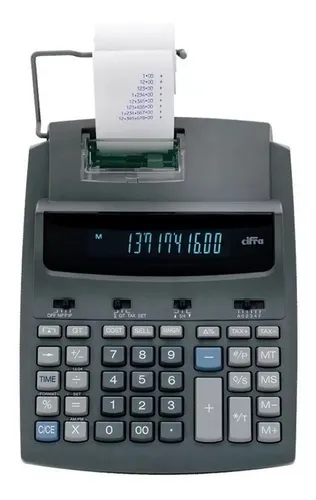 Calculadora con ticket casio hot sale
