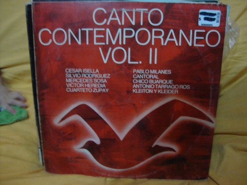 Vinilo Canto Contemporaneo Volumen 2 Buarque Kleiton F1