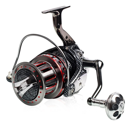 Hiumi Cuerpo Metal Completo Carrete Casting Spinning Pesca